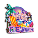 Kühlschrankmagnet für Clearwater Florida USA 191