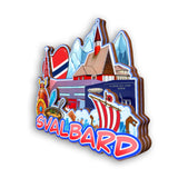 Kühlschrankmagnet für Spitzbergen, Norwegen 2293