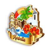 Refrigerator Magnet for Marbella Spain  1397