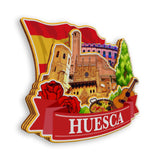 Refrigerator Magnet for Huesca Spain  1400