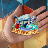 Kühlschrankmagnet für Lake Havasu City Arizona USA 318