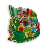 Refrigerator Magnet for Merida Mexico  1830