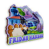 Refrigerator Magnet for Friday Harbor Washington USA  903