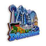 Refrigerator Magnet for D¨¹sseldorf Germany  1175