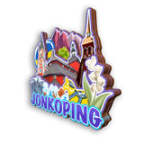 Refrigerator Magnet for Jonkoping Sweden  2182