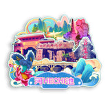 Refrigerator Magnet for Hechi, Guangxi, China  705