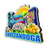 Refrigerator Magnet for Chattanooga Tennessee USA  1157