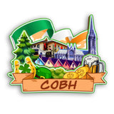 Refrigerator Magnet for Cobh Ireland  2202