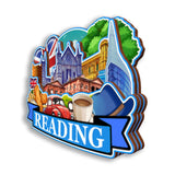 Refrigerator Magnet for Reading UK  2867