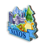 Refrigerator Magnet for Naxos Greece  1758