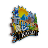 Refrigerator Magnet for Kavala Greece  1736