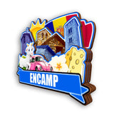 Refrigerator Magnet for Encamp Andorra  2406