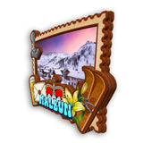 Refrigerator Magnet for Malbun Liechtenstein  2500