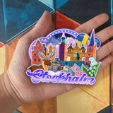 Kühlschrankmagnet für Stockhalm Schweden 2160