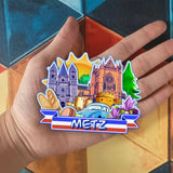 Refrigerator Magnet for Mets France  1354