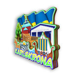 Refrigerator Magnet for Karlskrona Sweden  2180