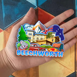 Refrigerator Magnet for Beechworth Australia  2724