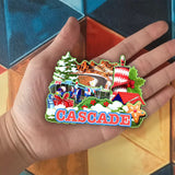 Refrigerator Magnet for Cascade Colorado USA  284