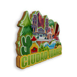 Refrigerator Magnet for Giudad Juarez Mexico  1819