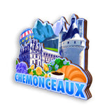 Refrigerator Magnet for Chenonceaux France  1344