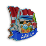 Refrigerator Magnet for Aarhus Denmark  2068