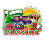 Refrigerator Magnet for Plovdiv Bulgaria  2442