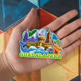 Refrigerator Magnet for Guadalajara Mexico  1813