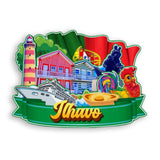 Refrigerator Magnet for Ilhavo Portugal  1968