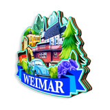 Refrigerator Magnet for Weimar Germany  1235