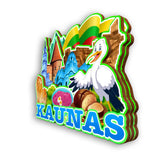 Refrigerator Magnet for Kaunas Lithuania  2481