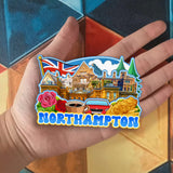 Refrigerator Magnet for Northampton UK  2870