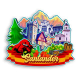 Refrigerator Magnet for Santander Spain  1435