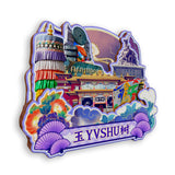 Refrigerator Magnet for Yushu, Qinghai, China  871