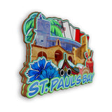 Refrigerator Magnet for St.Paul's Bay Malta  2311
