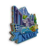 Refrigerator Magnet for Naxos Greece  1758