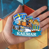 Refrigerator Magnet for Kalmar Sweden  2172