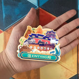 Refrigerator Magnet for Xinyang, Henan China  710