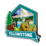 Магнит на холодильник для Йеллоустоуна, Вайоминг, США, 928