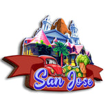 Kühlschrankmagnet für San Jose, Kalifornien, USA 232