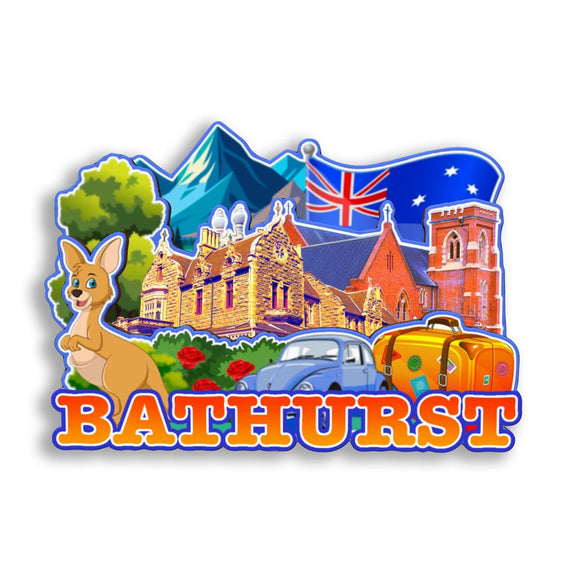 Refrigerator Magnet for Bathurst Australia  2723