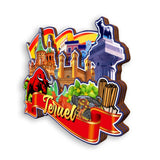 Refrigerator Magnet for Teruel Spain  1402