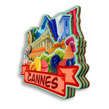 Refrigerator Magnet for Cannes France  2602