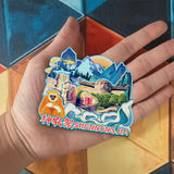 Kühlschrankmagnet für Shennongjia, Hubei, China 589