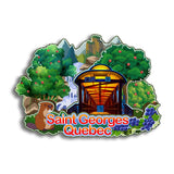 Kühlschrankmagnet für Saint Georges Quebec Kanada 124