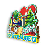 Refrigerator Magnet for Schaffhausen Switzerland  2064