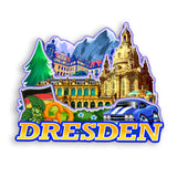 Refrigerator Magnet for Dresden Germany  1195