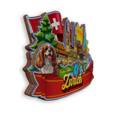 Kühlschrankmagnet für Zürich Schweiz 2029