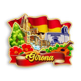 Refrigerator Magnet for Girona Spain  1529