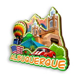 Refrigerator Magnet for Albuquerque New Mexico USA  1057