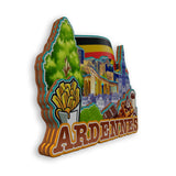 Refrigerator Magnet for Ardennes Belgium  2017